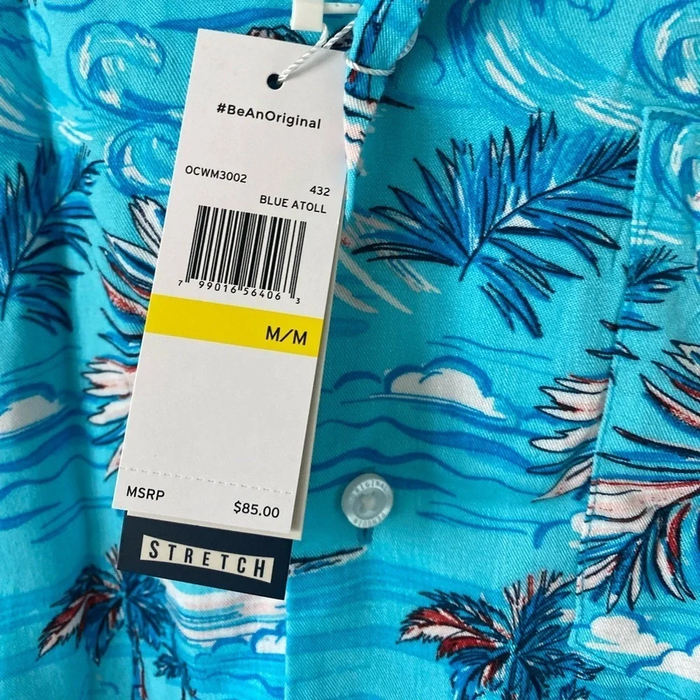 Penguin button up shirt size-Medium